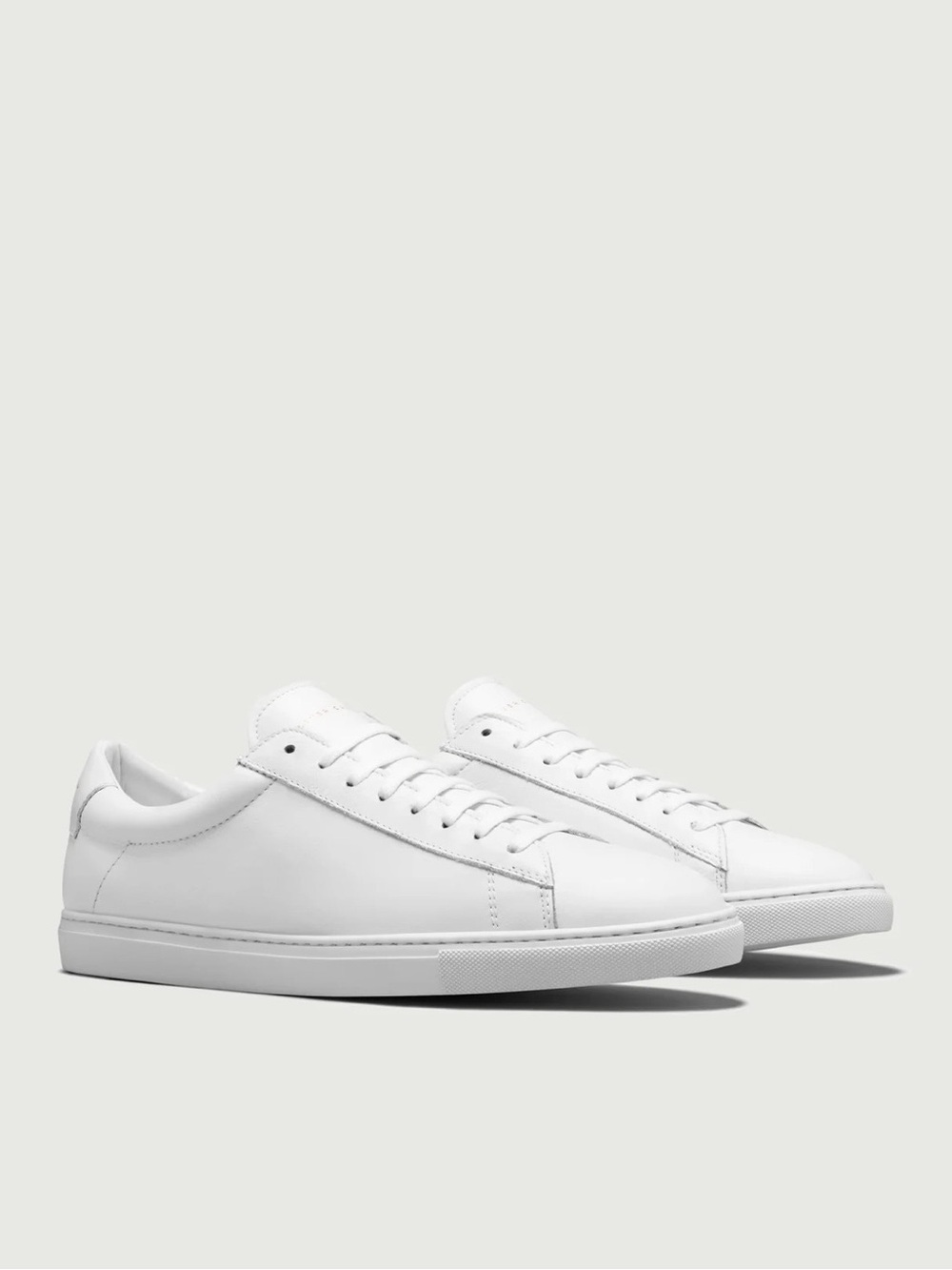 Oliver Cabell Low 1 White Italian Leather Sneakers Mens Size EU 47/US 14